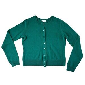 New York & Company Blue Green Cardigan Size Small